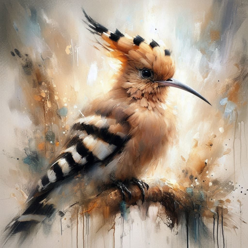 Hoopoe Bird   by @Punkmeister