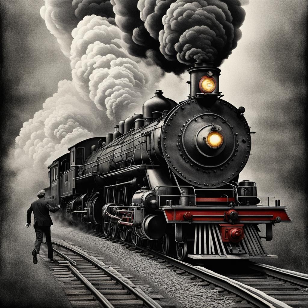 And the train it won't stop  by @Kleo Ginger