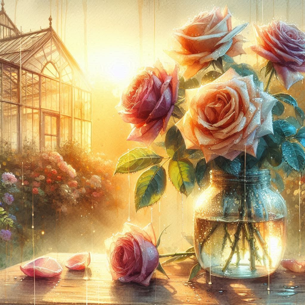 Dawn of the Roses - for Rose (6 Versions)