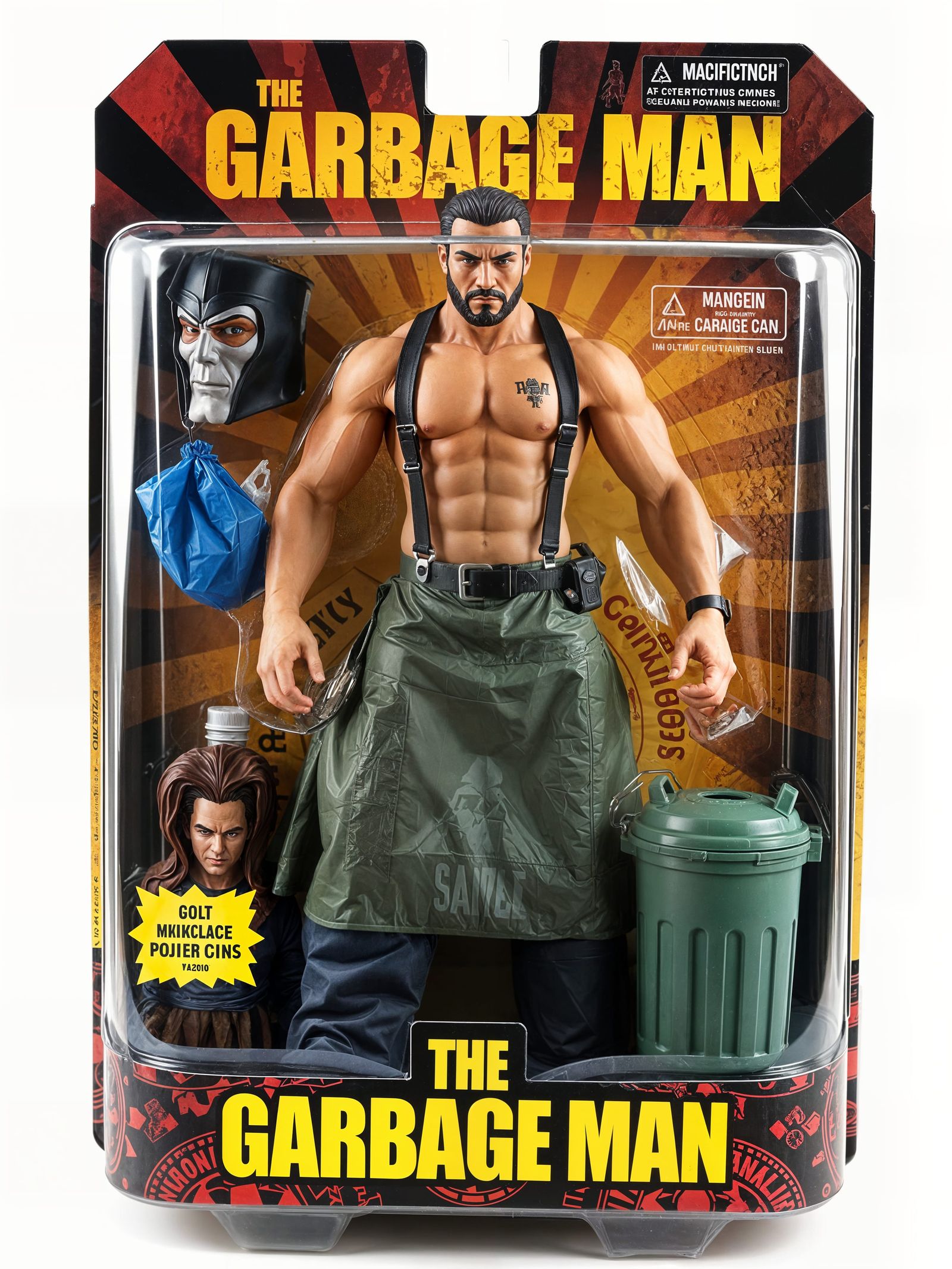The Garbage Man with Accessories  by @Wreckitwonder