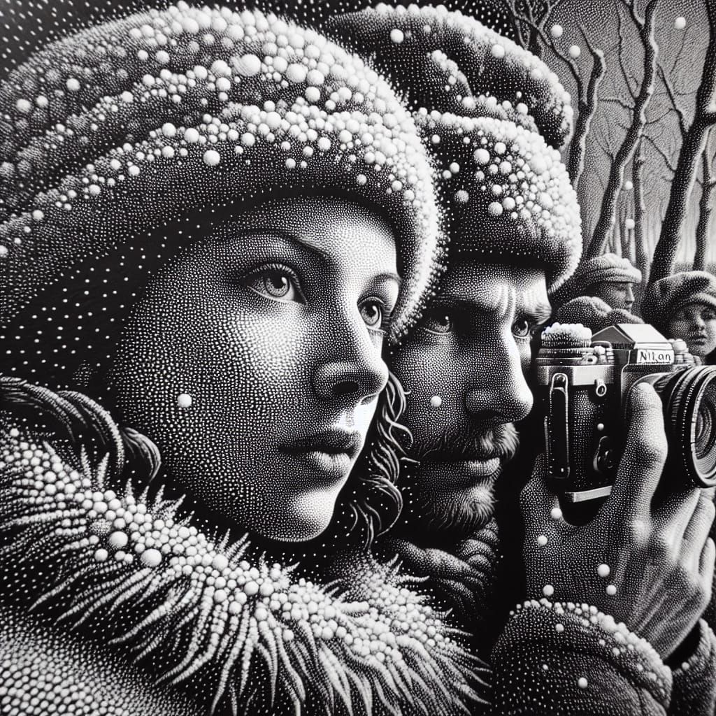 Black and White challenge.   by @Kristian Kjel