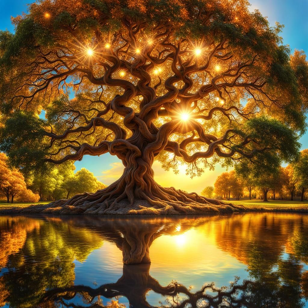 Tree of Life Sunny Day