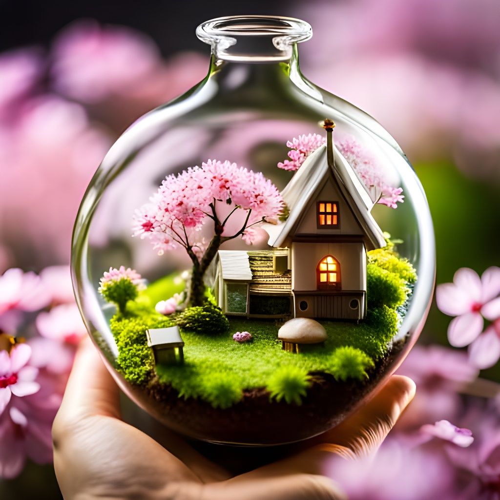 Miniature World  by @Lunatic Kitty