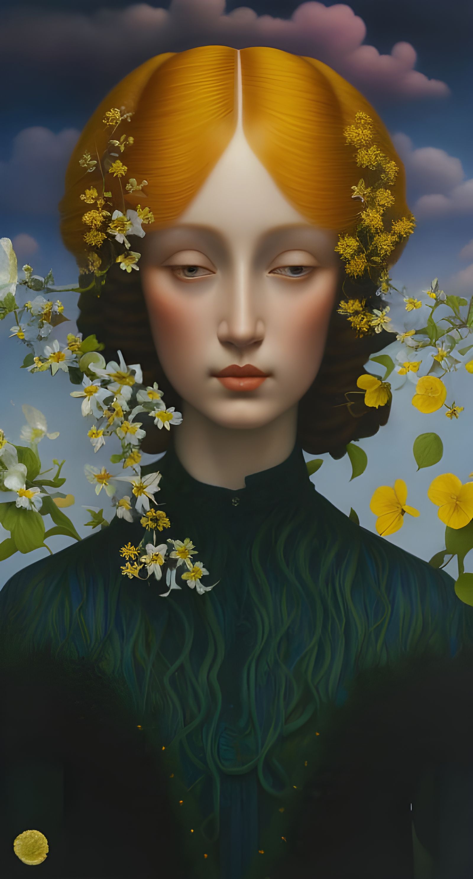 Midsummer Lizzie Riches, Mark Ryden, Henri Rousseau, hyperdetailed ...