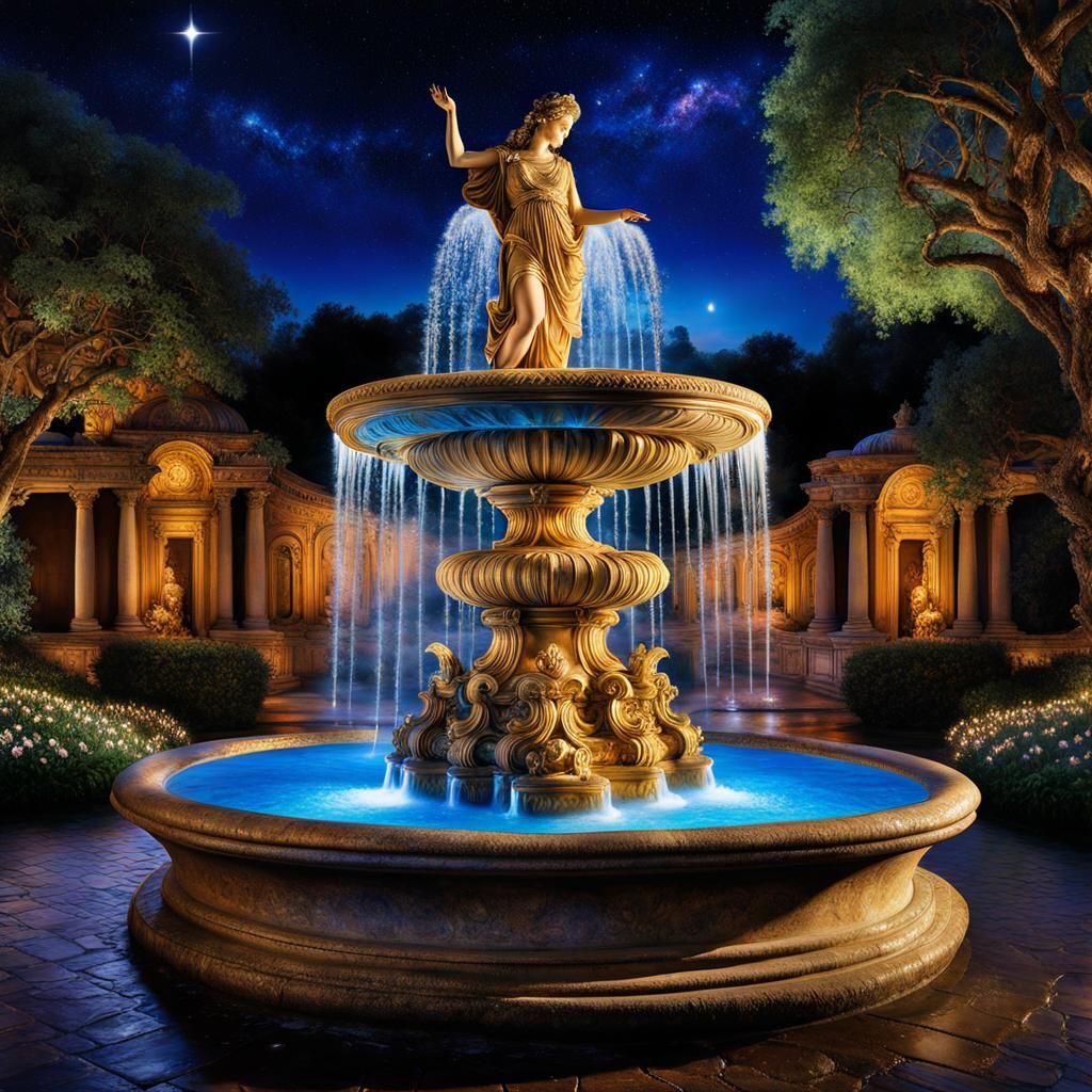✨Luxurious water spectacle✨