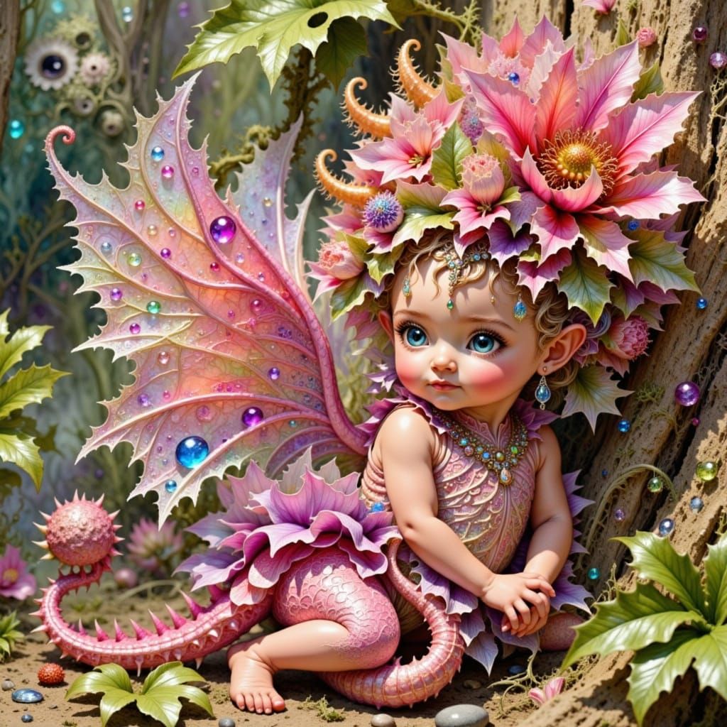 Pink Flower Fairy....