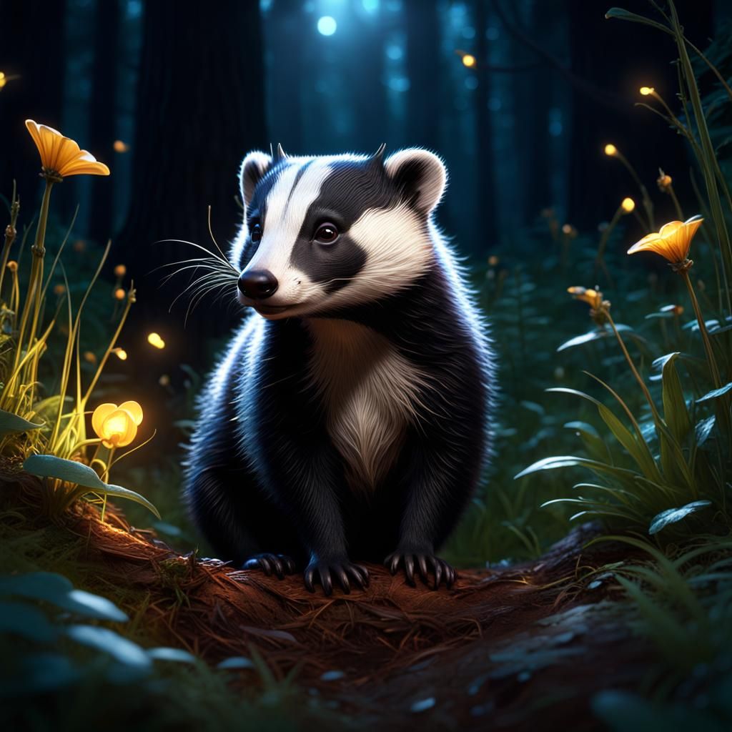 Young Badger