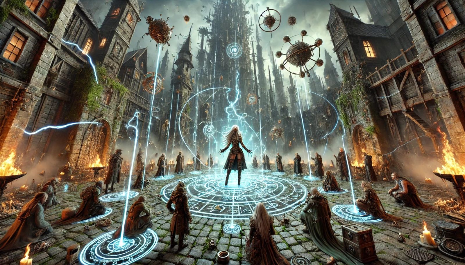 The Leyline Instructor – A teacher guiding apprentices in th...