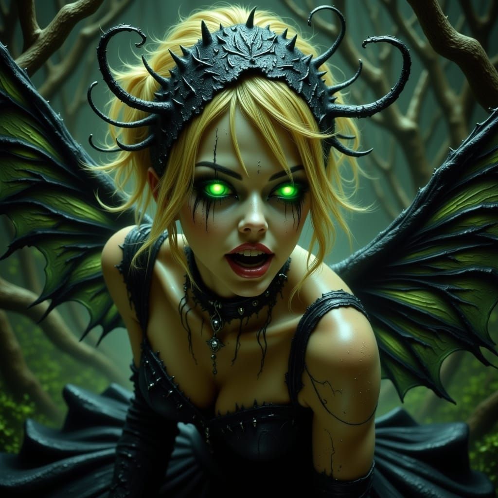 Dark, wicked Tinkerbell