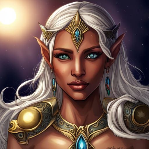 Noble Elf in Gold