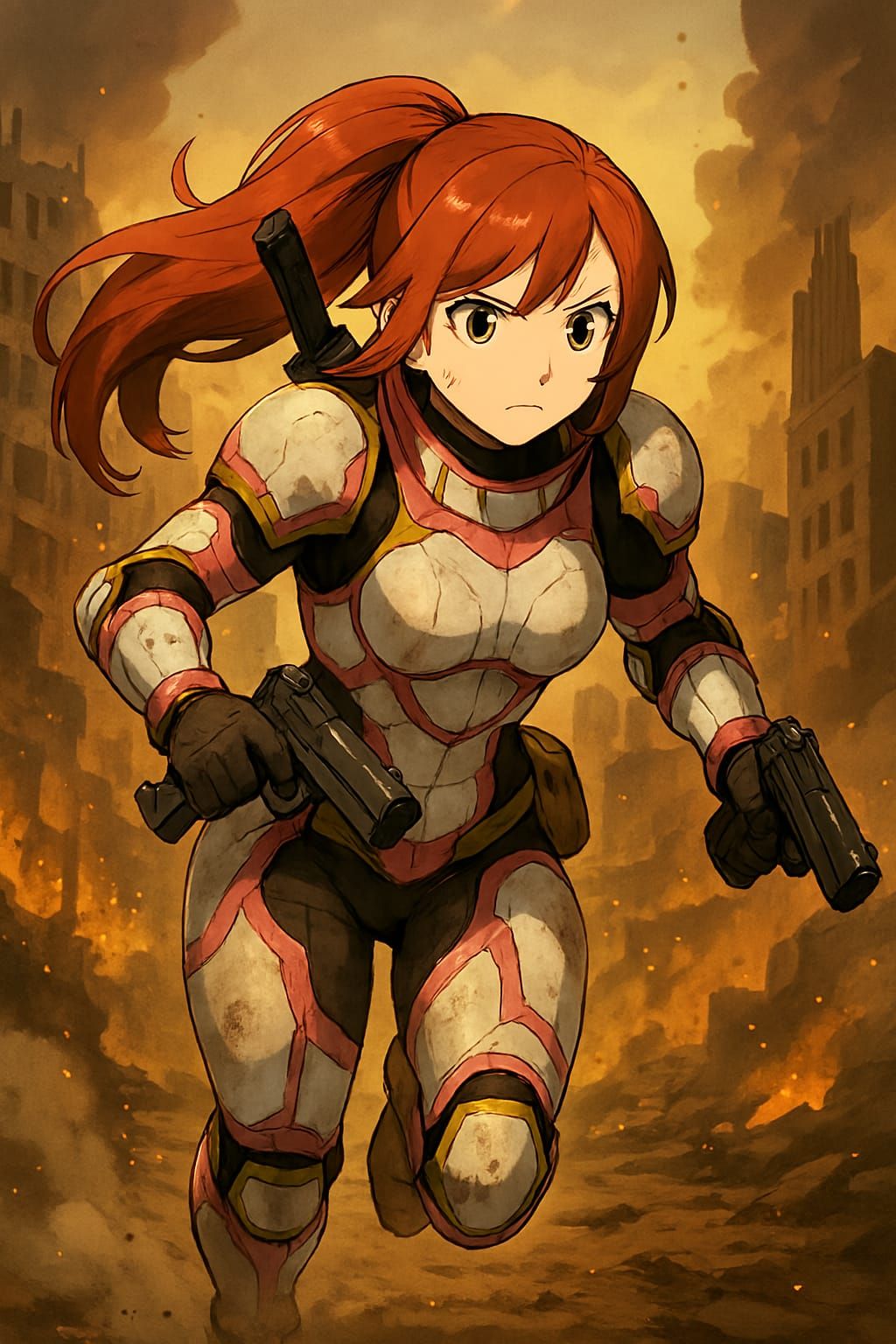 Celestia Veyne "Running Through the Chaos"