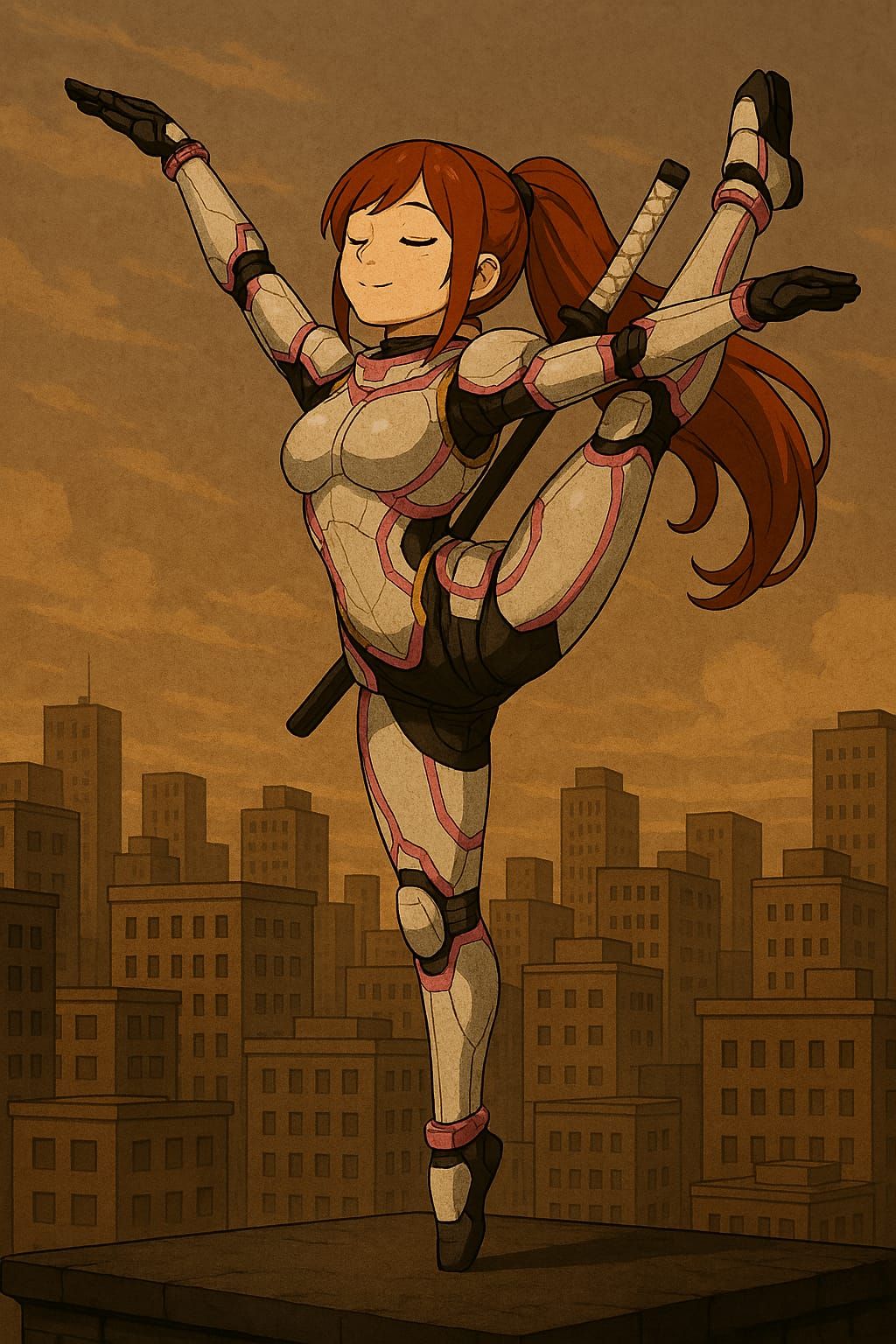 Celestia Veyne "Rooftop Ballet"