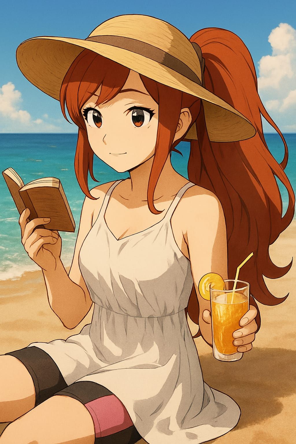 Celestia Veyne "At the Beach"