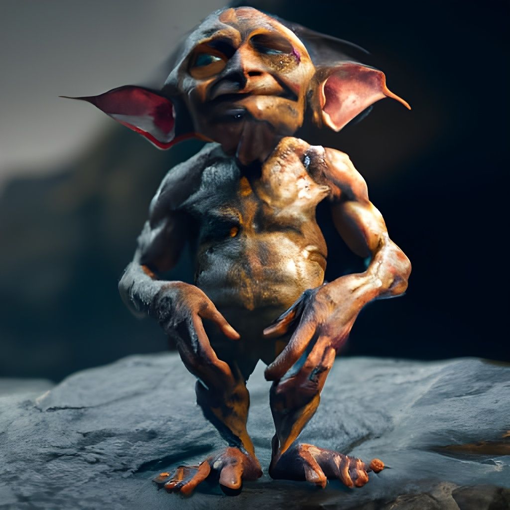 Ugly gollum   by @Eva