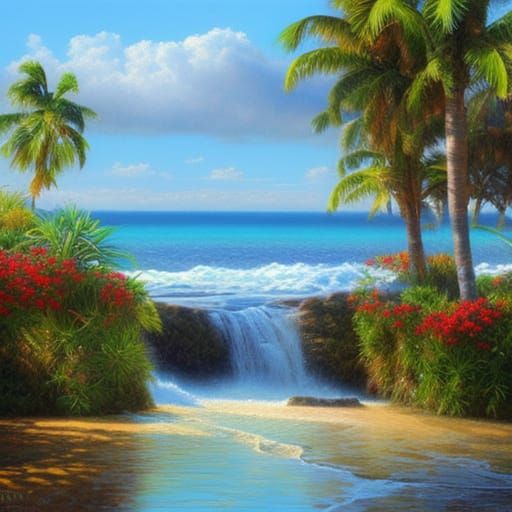 Dreaming of paradise