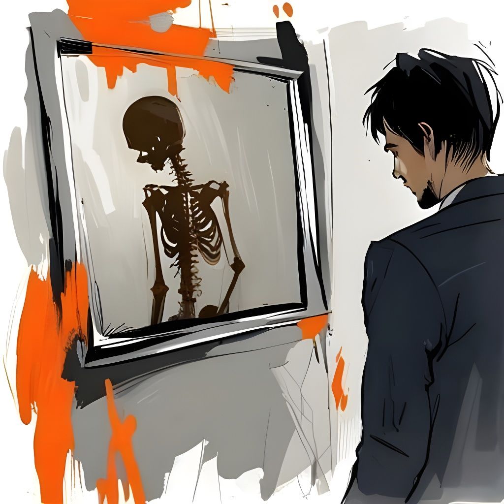 Xray Mirror AI Generated Artwork NightCafe Creator