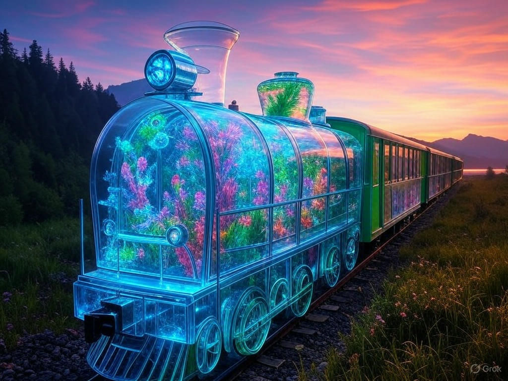 🌌 The Luminous Fantasy Train 🌊