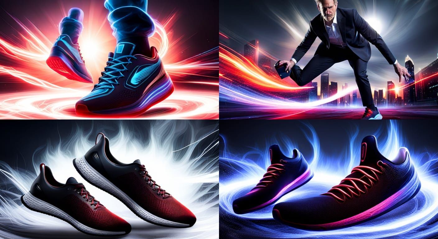 hyper speed electric ghost shoes to make you walk faster goes through