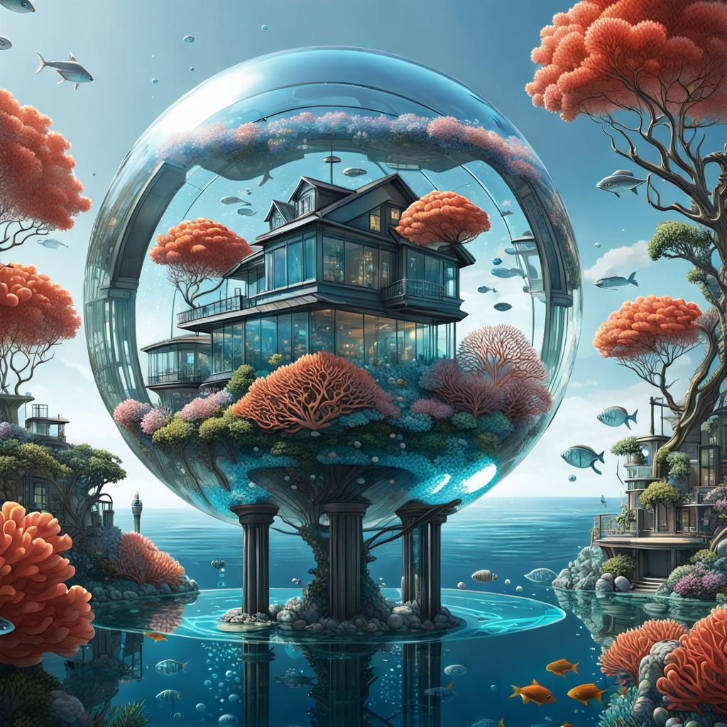 Living in the ocean  by @Hartmut