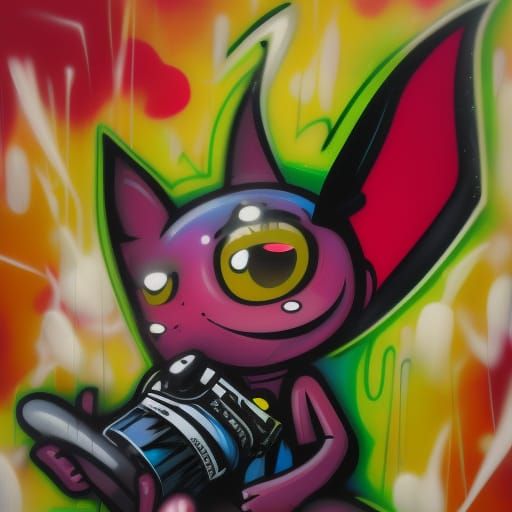bat taking pictures