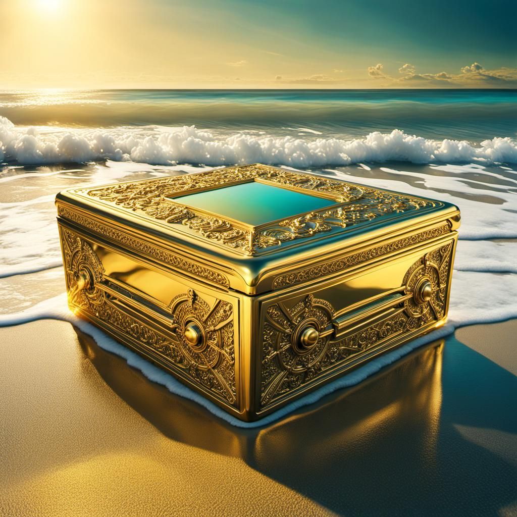 Washed Ashore Cookie Tin?  Why AI?  Fail