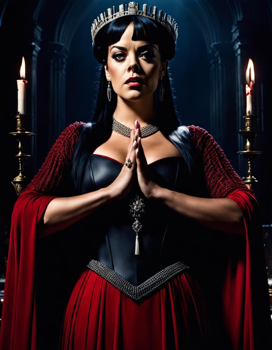 Queen Lily at Prayer