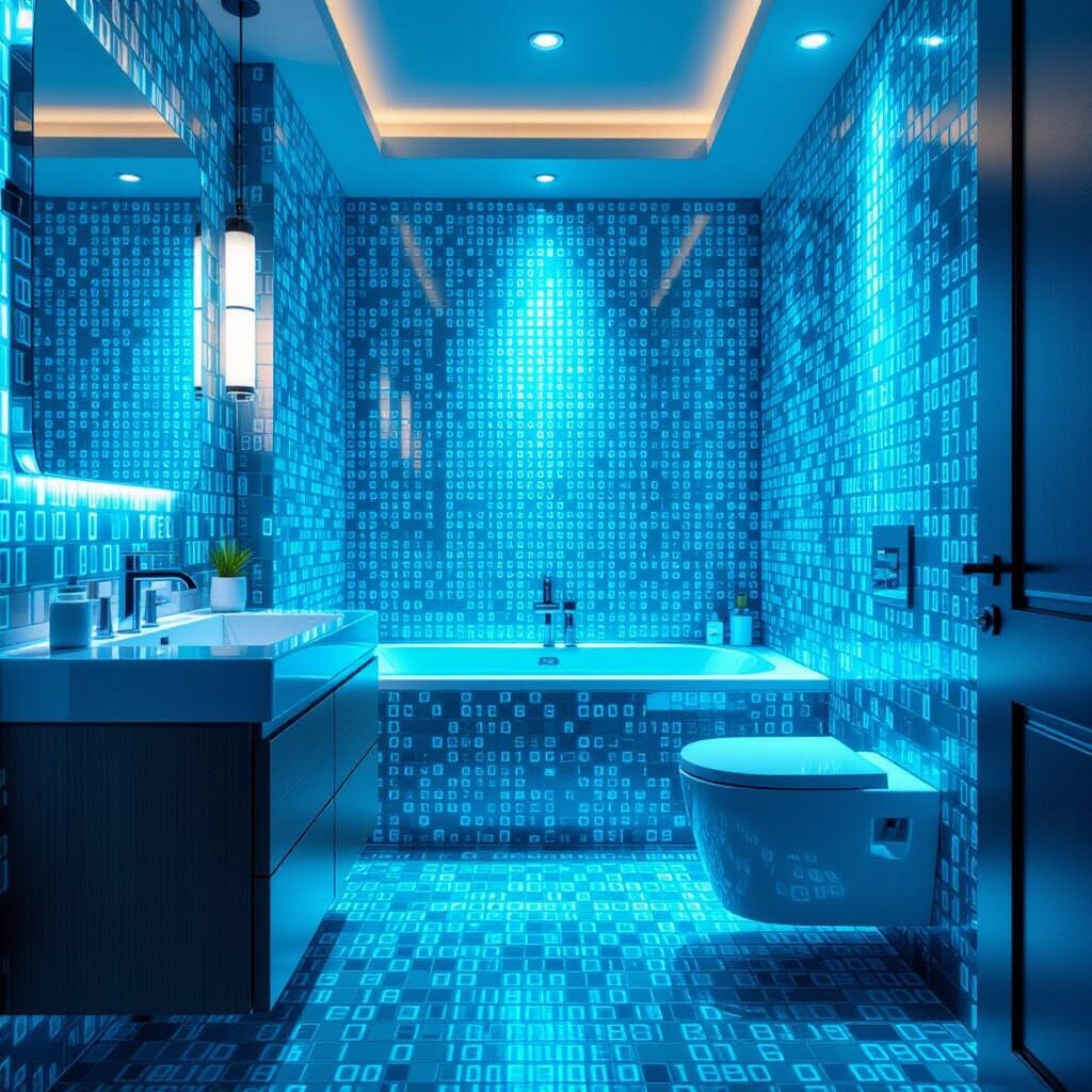 Bathroom code  by @Corey Malis