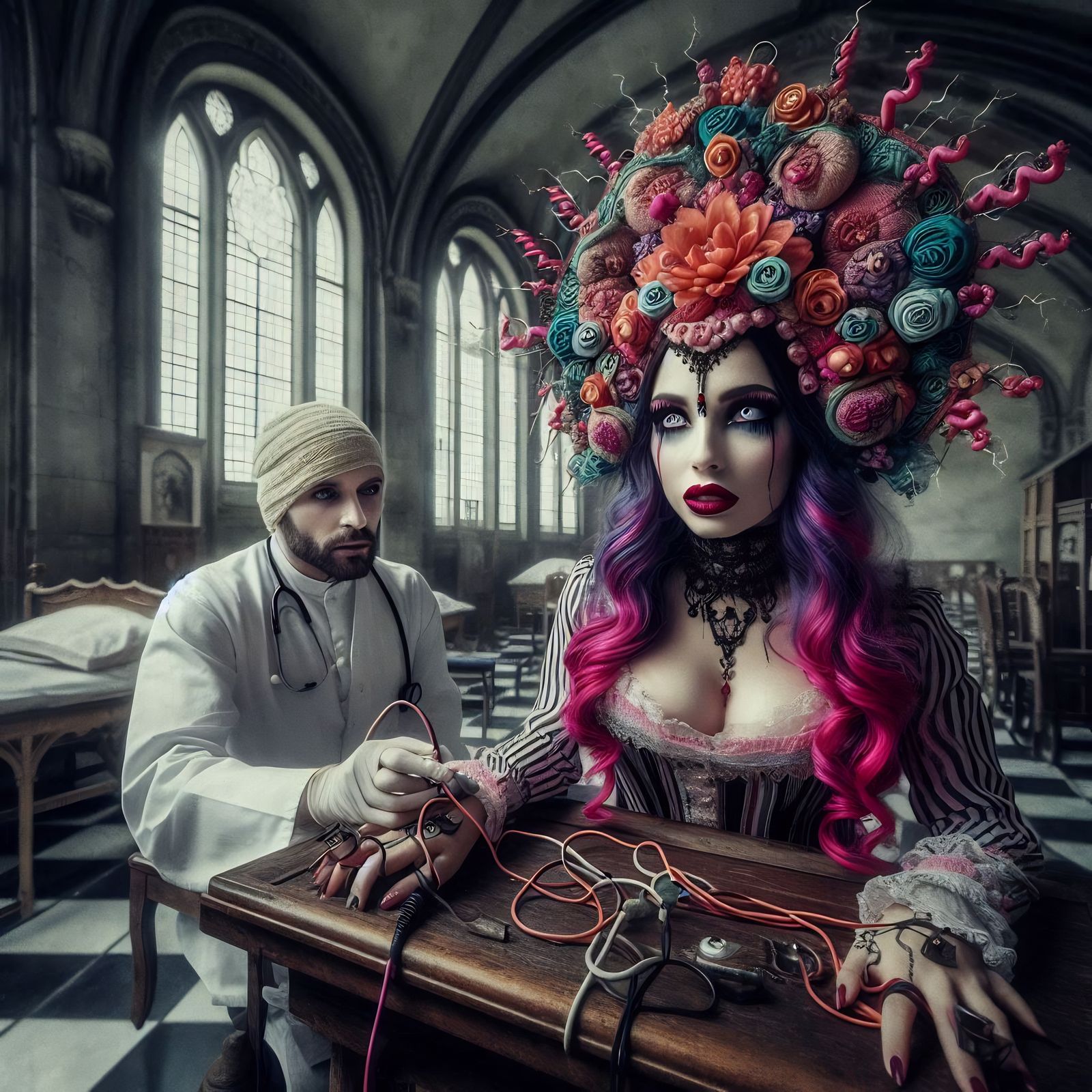 "the mind is a labyrinth" - Arabella Vex