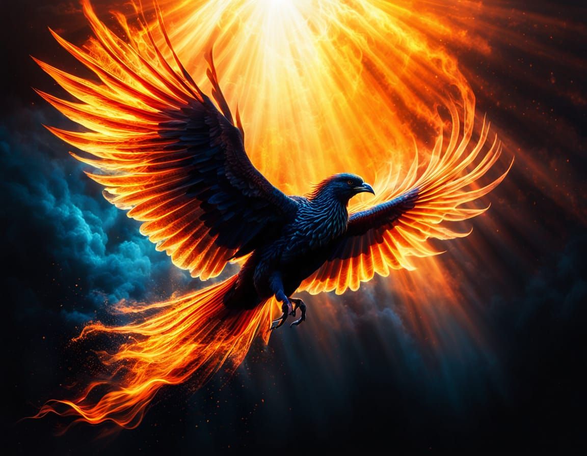 Phoenix   by @Hyperborean