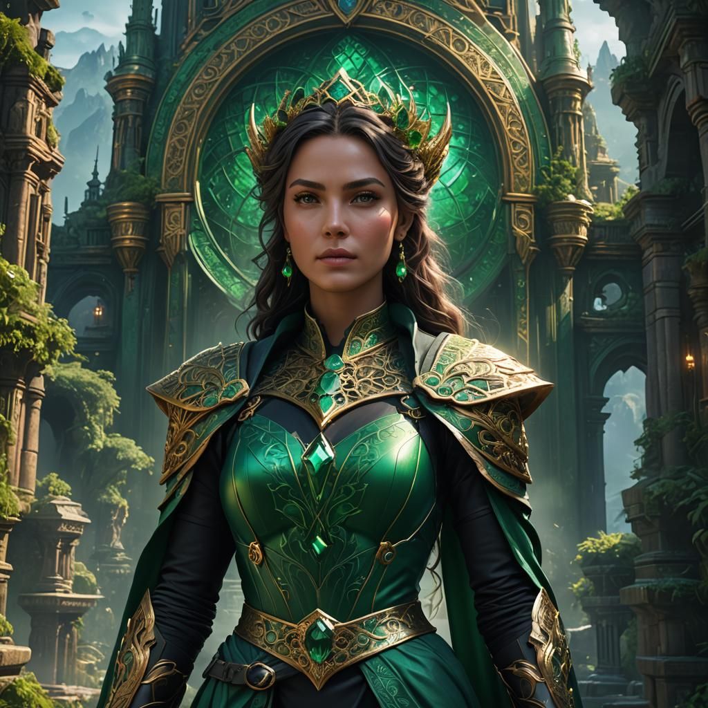 woman Emerald