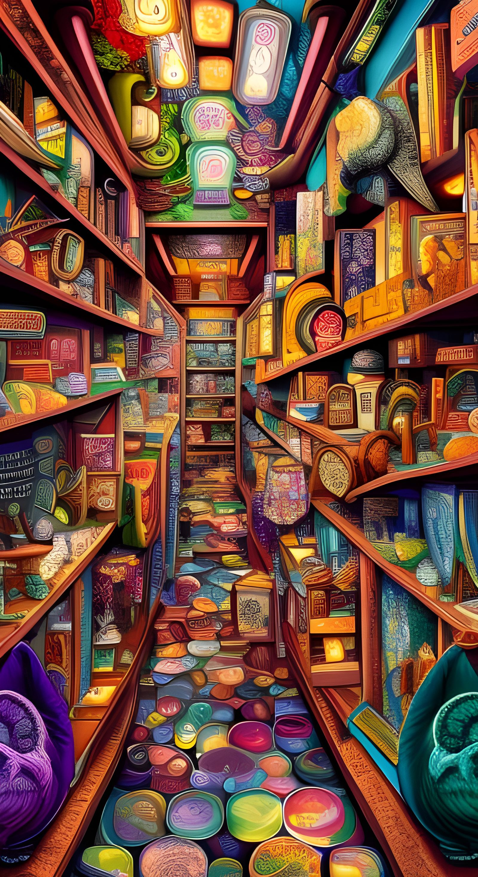 Crystal haven AI Generated Artwork NightCafe Creator