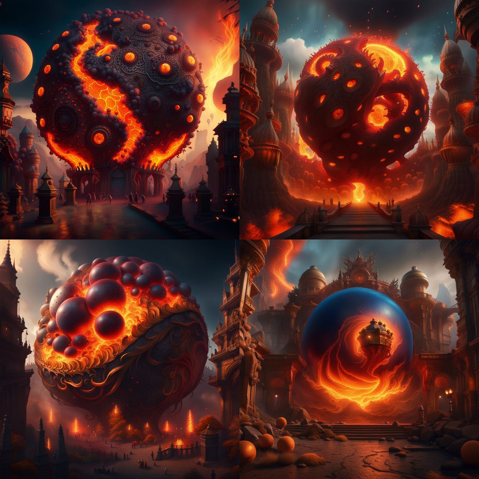 Goodness gracious, great balls of fire