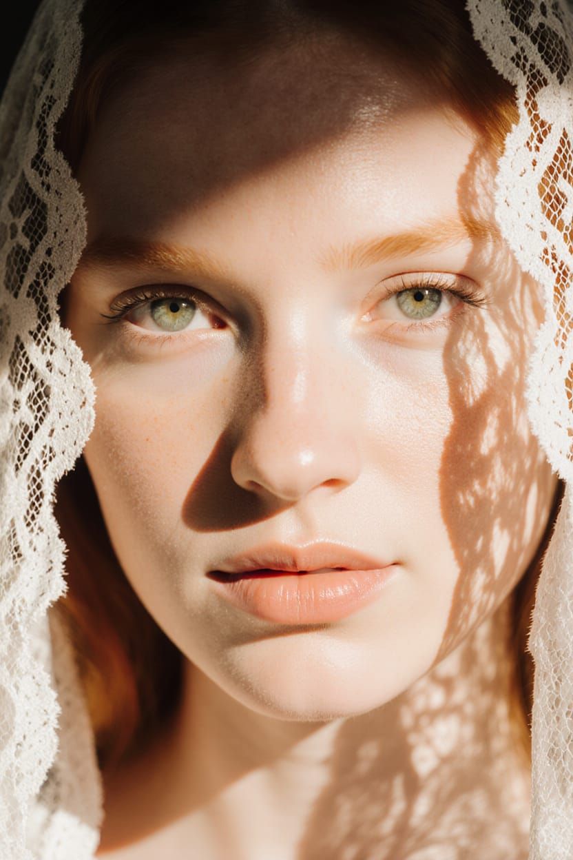 Veiled redhead