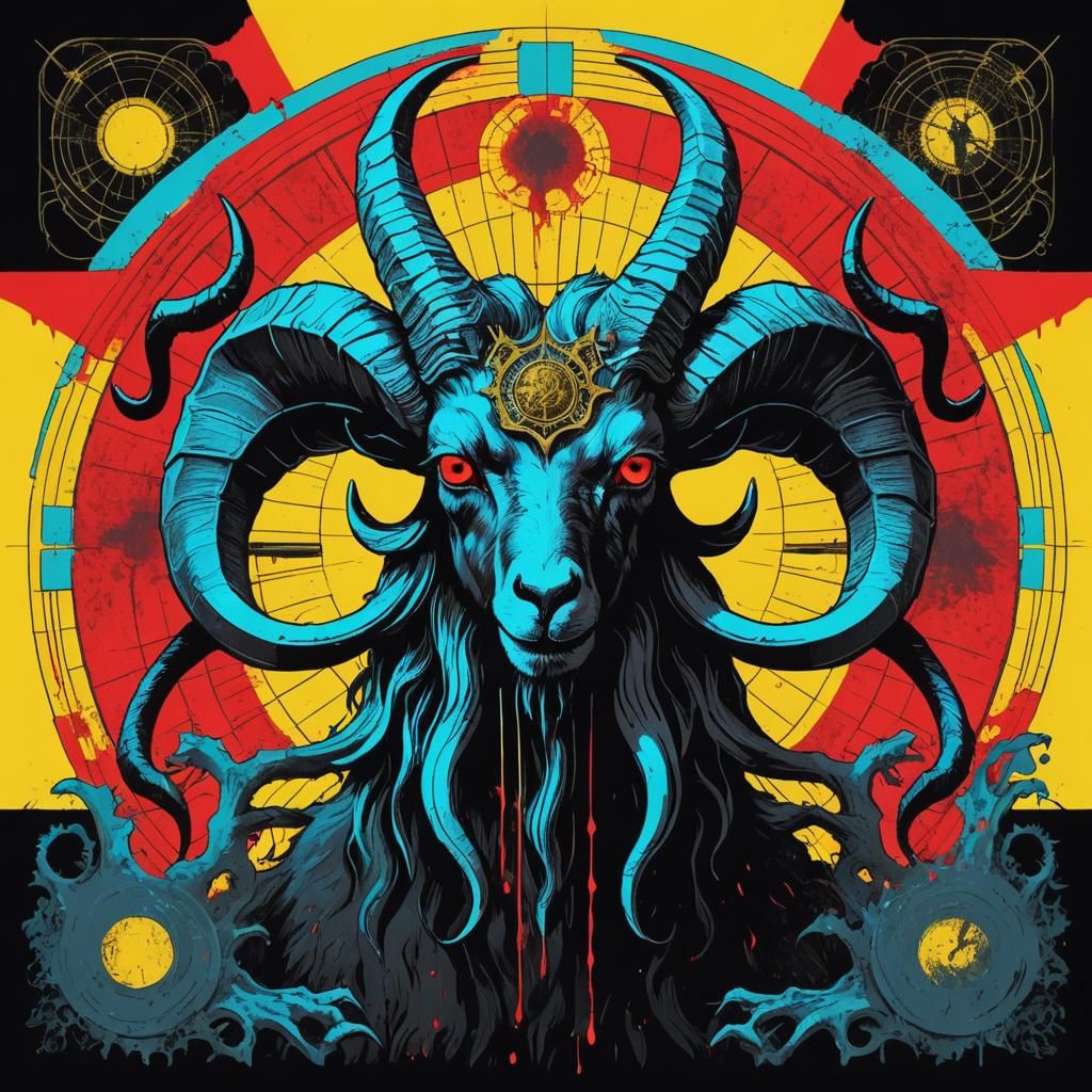 Baphomet - AI Generated Artwork - NightCafe Creator