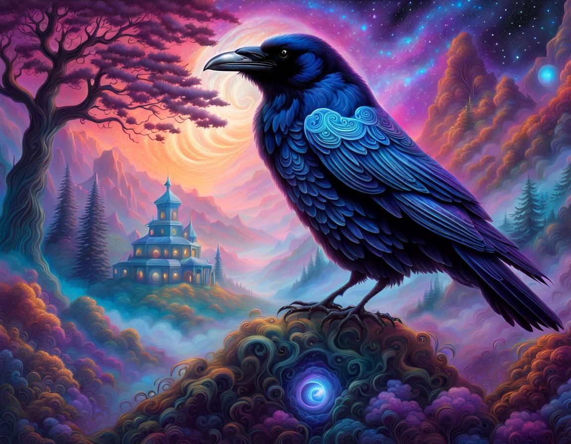 Raven v2 - AI Generated Artwork - NightCafe Creator