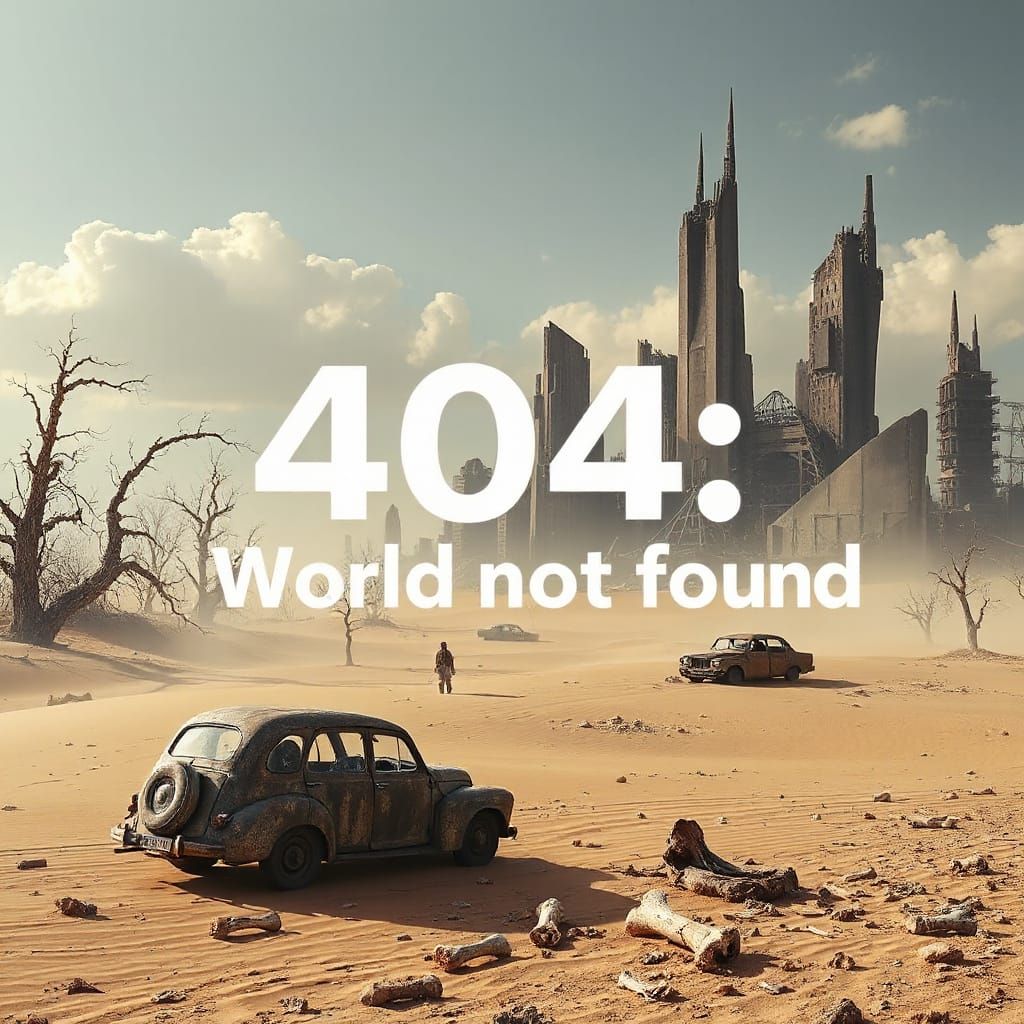 404: World not found  by @David Gotet