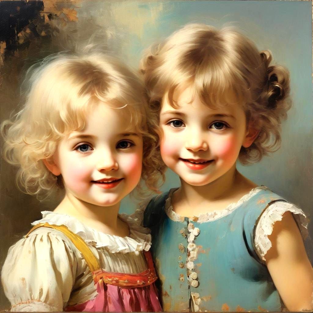 1940s siblings