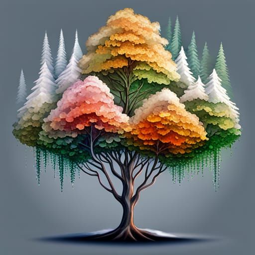 The Four Seasons  by @RoseCasino