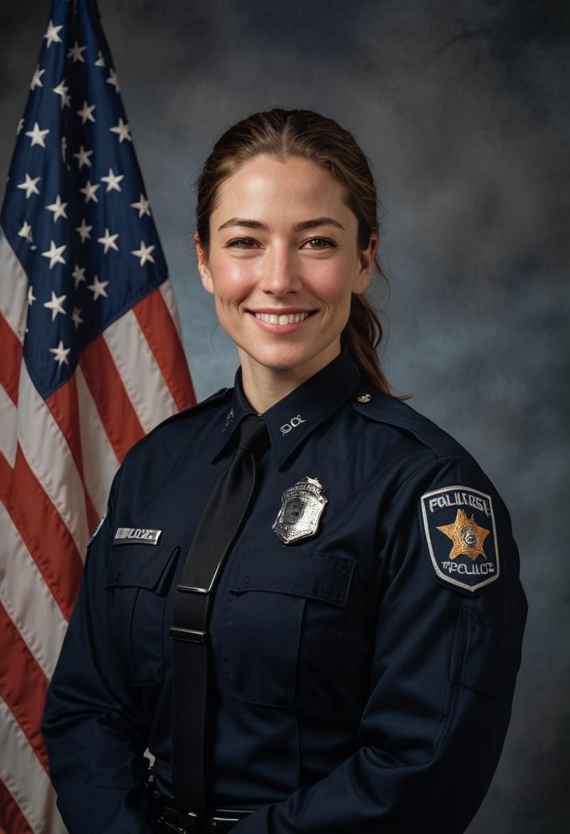 Kat Dennings in variant uniform / costume