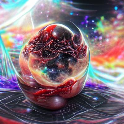 just a drop of blood or the whole universe