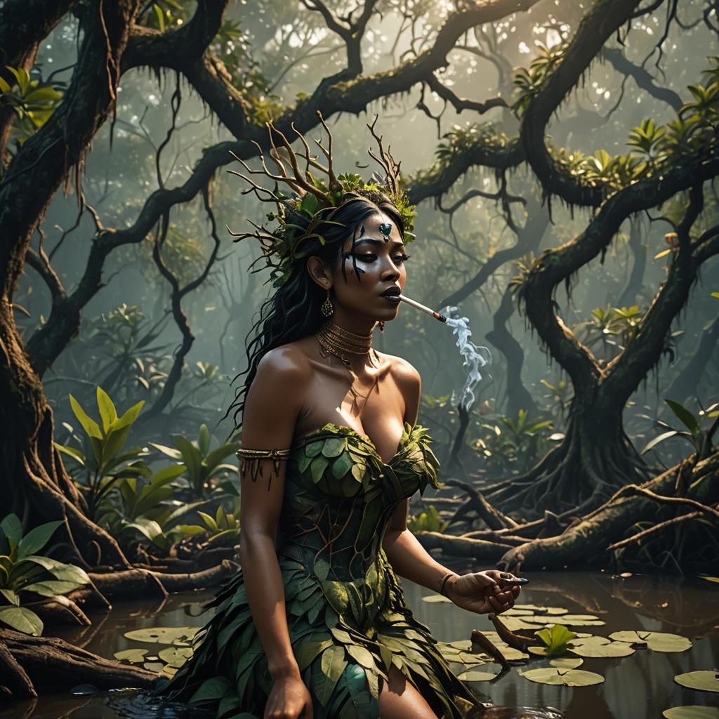 Somewhere in the Sundarban delta