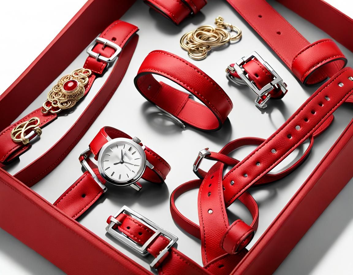 Jewellery Box #38 - Red
