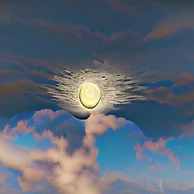 Moon glorious