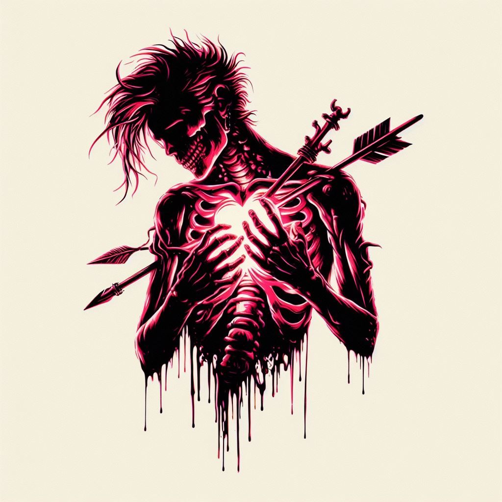 Love kills, hey, drills you through your heart...Love kills,...