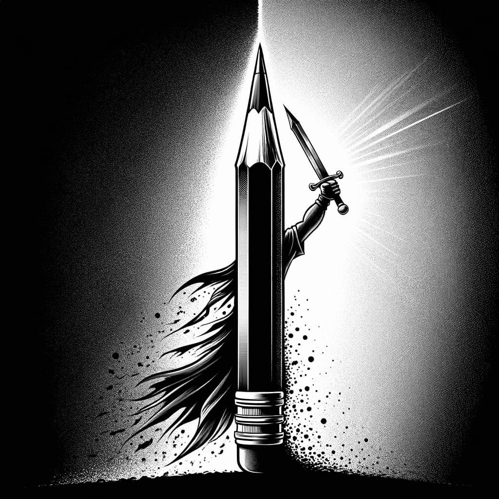 The Pen is Mightier than the Sword