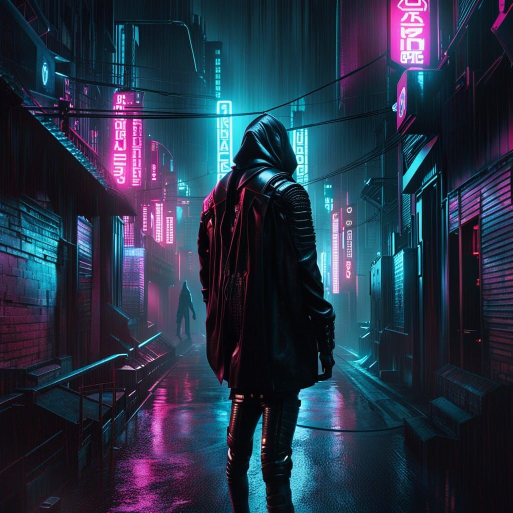 Cybernetic Assassin - AI Generated Artwork - NightCafe Creator