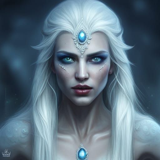 Ice Queens - AI Generated Artwork - NightCafe Creator