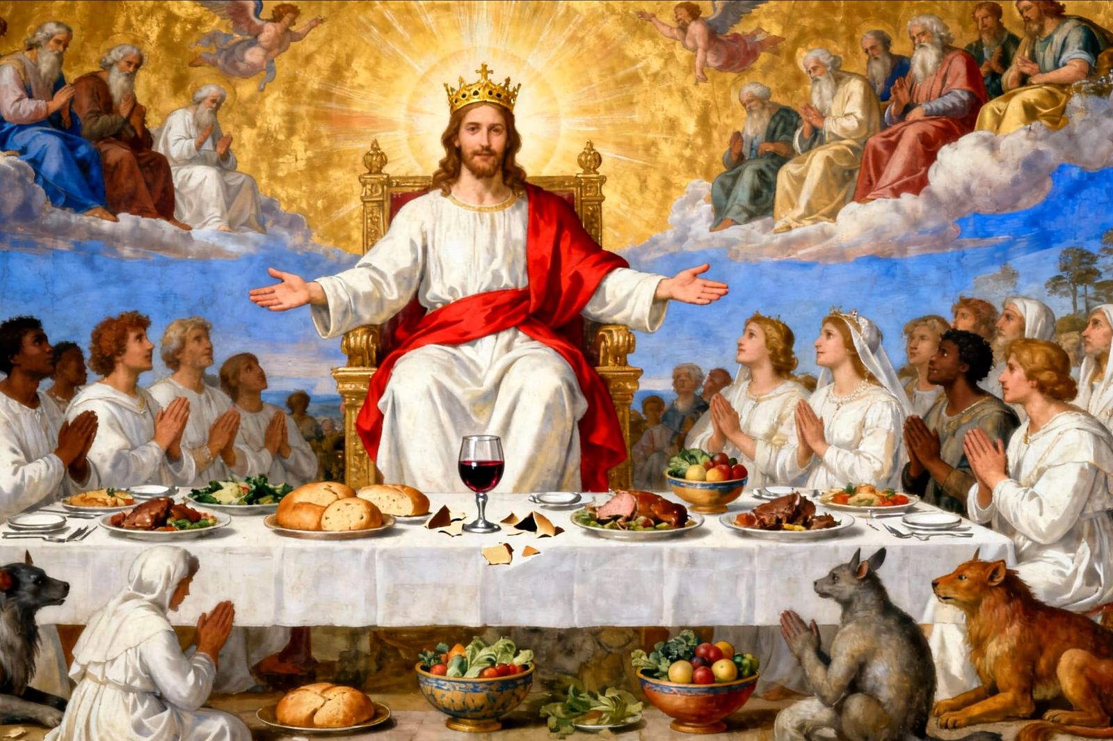 Blessed are those who are invited to The Wedding Feast of the Lamb  by @Gary Murakami