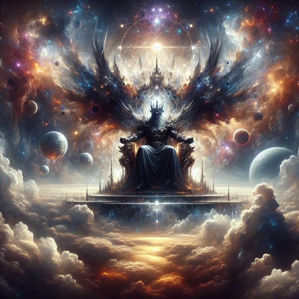 𝔈𝔳𝔢𝔯𝔶𝔴𝔥𝔢𝔫 𝔞𝔱 𝔱𝔥𝔢 𝔈𝔫𝔡 𝔬𝔣 𝔗𝔦𝔪𝔢 (Pillar V: the Ruler)  by @Eastern Indigo