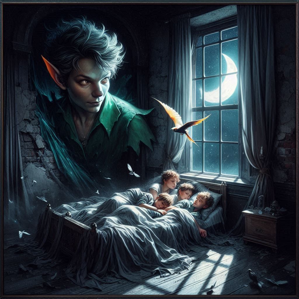 Peter Pan as villain